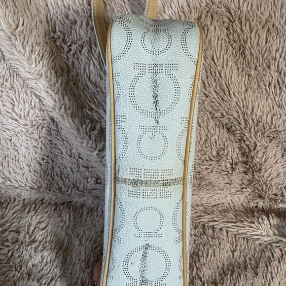 Salvatore Ferragamo White and Tan Women's Bag - Picture 5 of 5